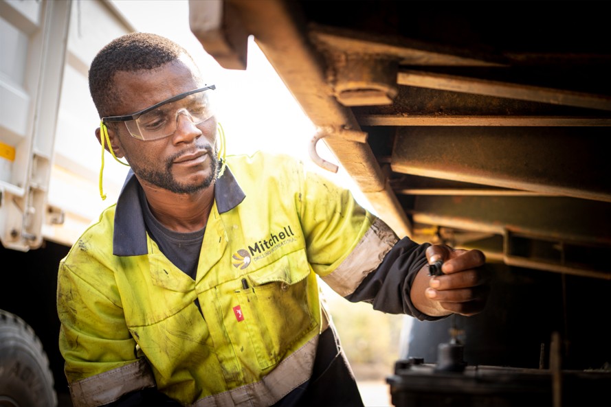 MDI crew members on site