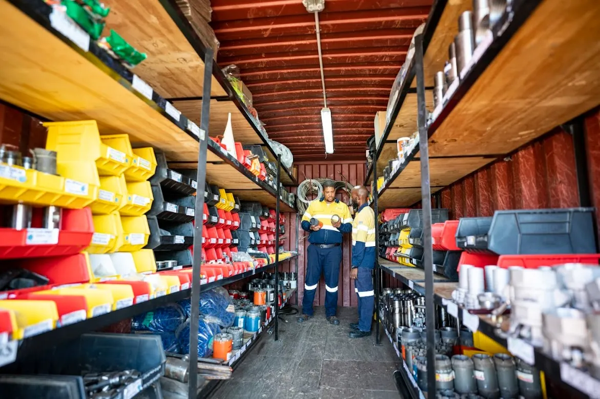 Parts warehouse